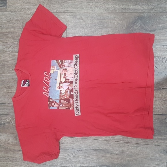 Vintage AC/DC Tshirt Size S - Picture 1 of 2